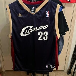 NBA LeBron James 23 Cleveland Cavaliers Kids Large Jersey
